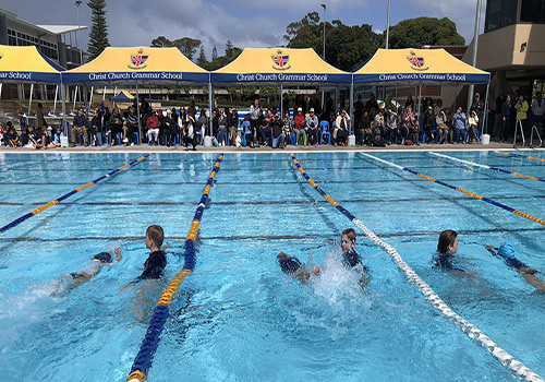Pre Primary To Year 2 Swimming Carnival Gets Wet And Wild Ccgs Christ Church Grammar School